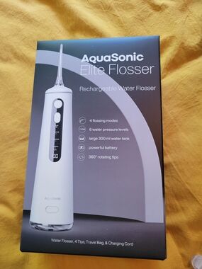 Elite Flosser Rechargeable Water Flosser - White